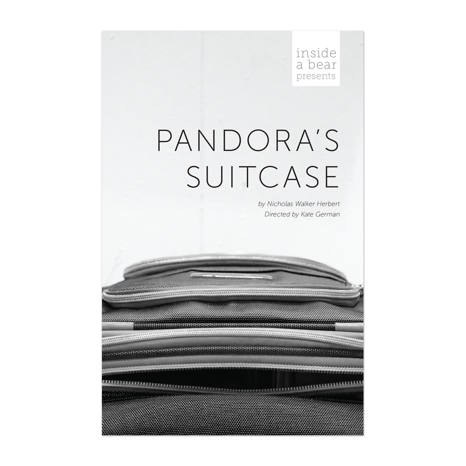 inside a bear: Pandora's Suitcase Show Program